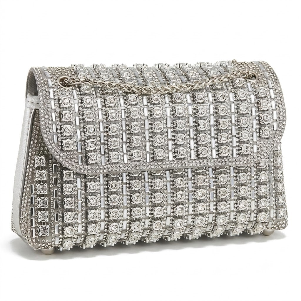 Mosaic Rhinestone PurseBag