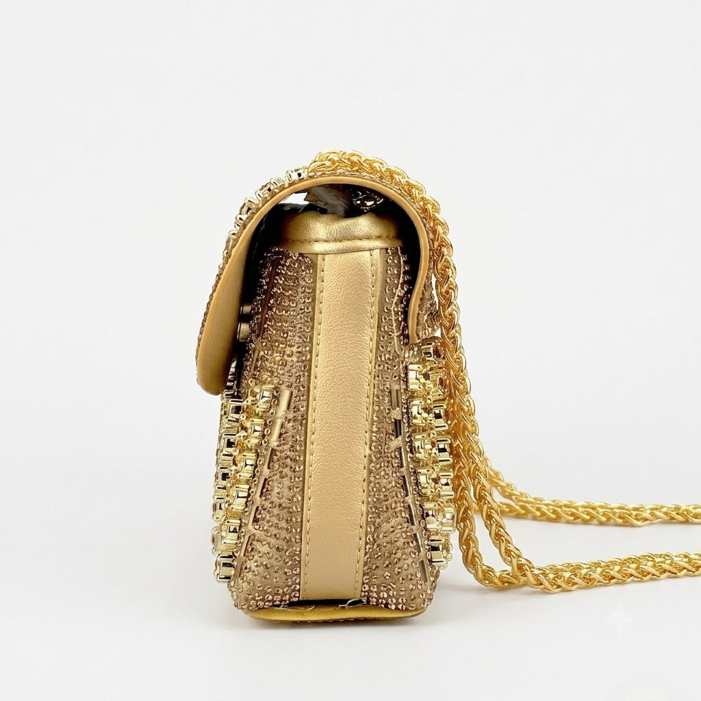 Mosaic Rhinestone PurseBag